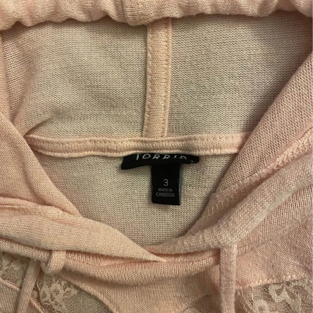 Torrid pink ombré long sleeve top super cute! Size 3! - Picture 3 of 3